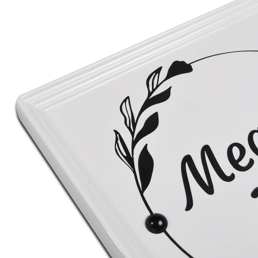 Ceramic Square House Sign 25cm