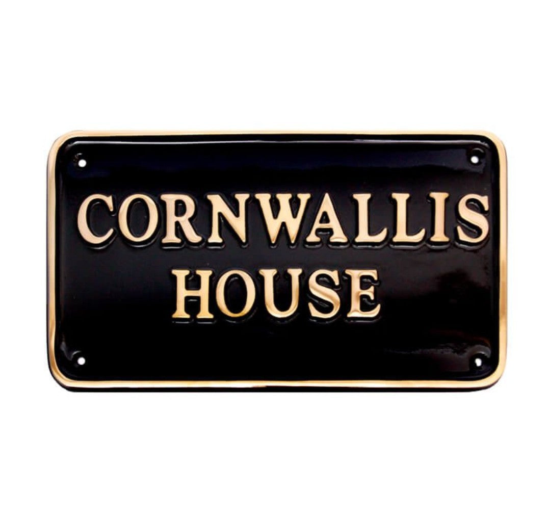 Rectangle House Sign