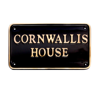 Rectangle House Sign