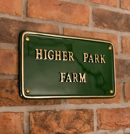 Rectangle House Sign