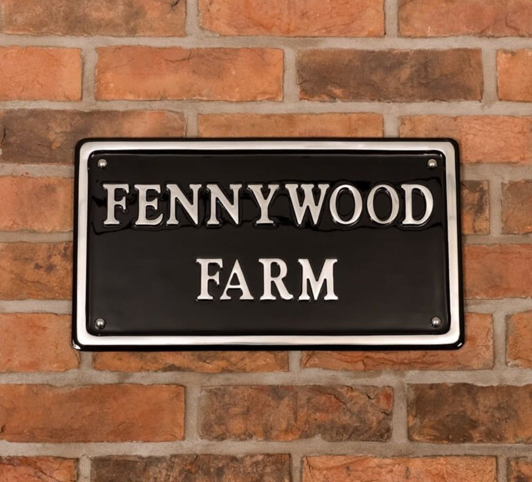 Rectangle House Sign