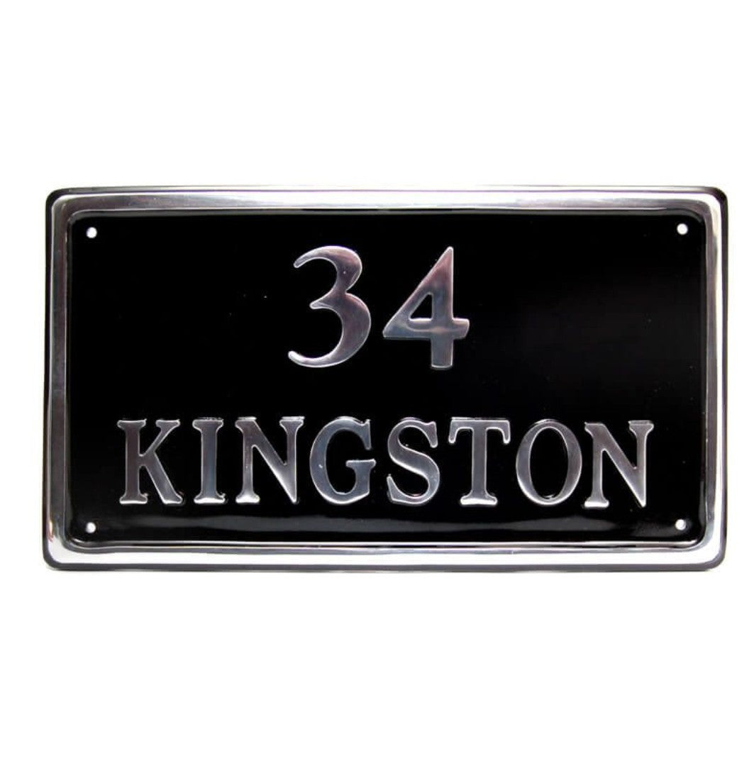 Rectangle House Sign