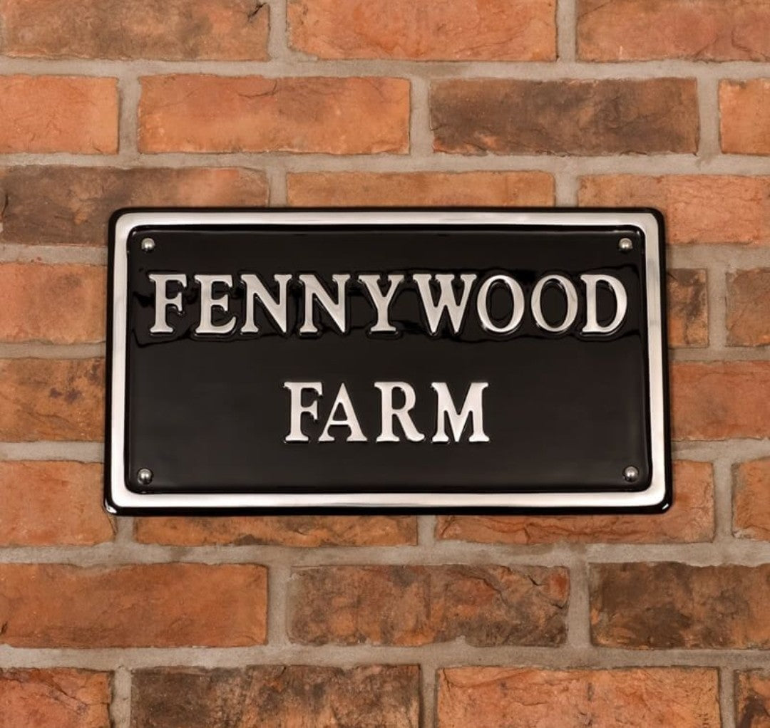 Rectangle House Sign