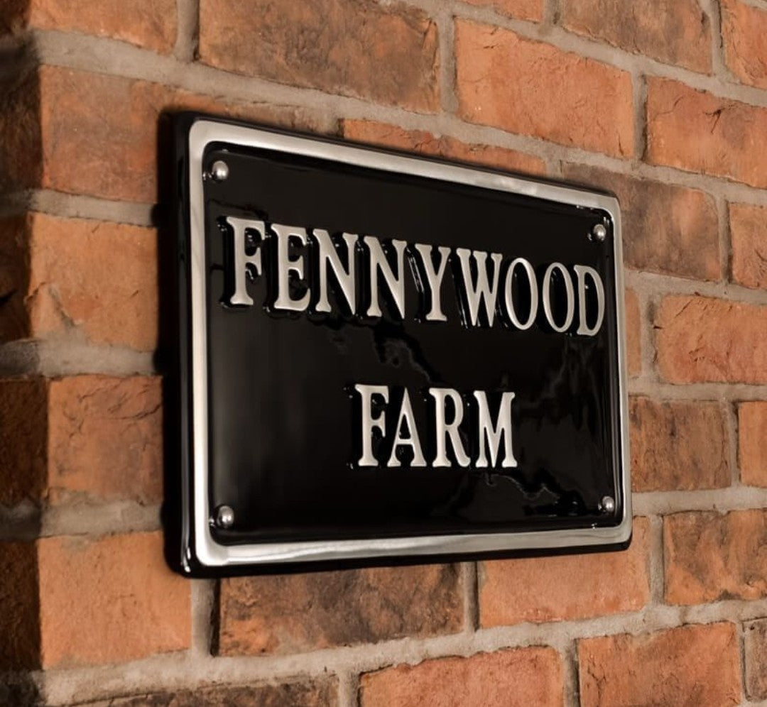 Rectangle House Sign