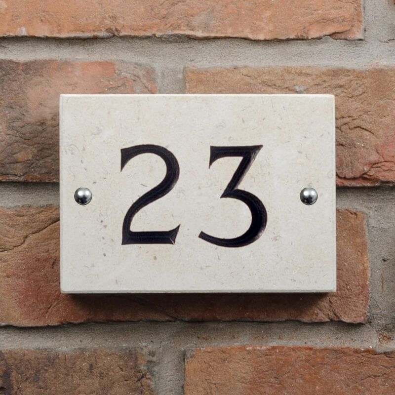 Limestone House Number