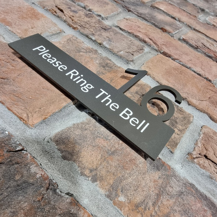 Acrylic House Sign Round
