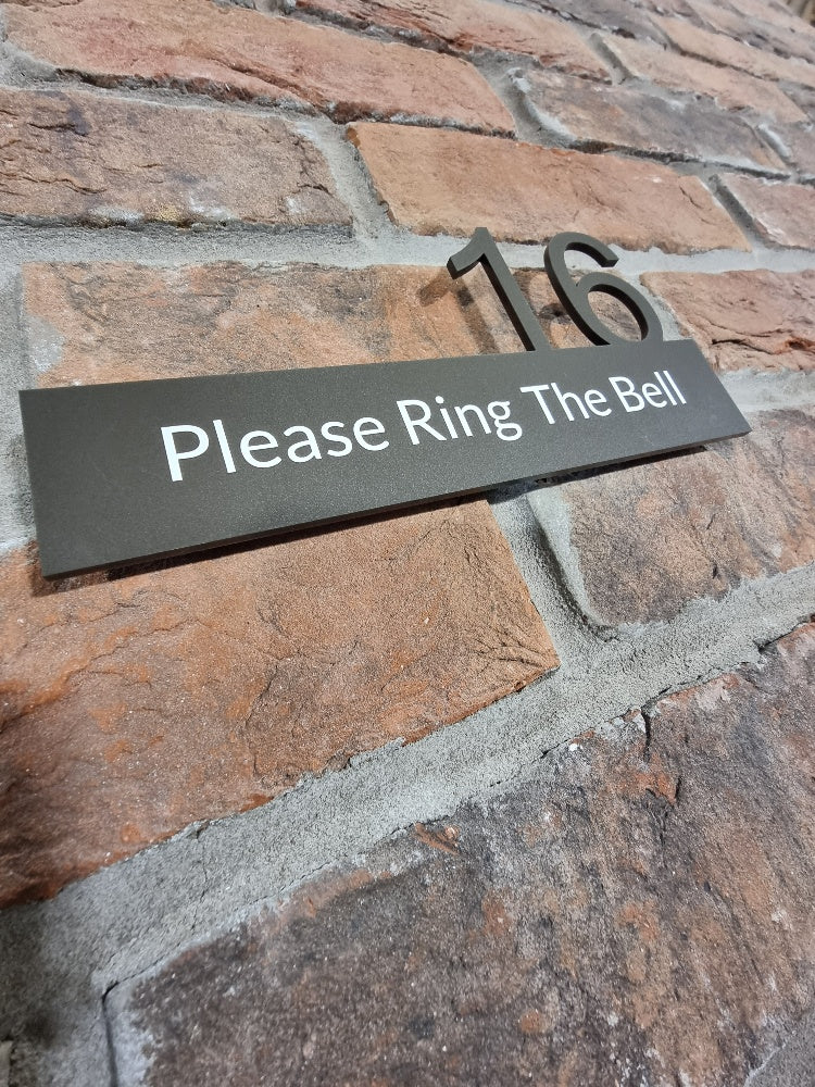Acrylic House Sign Round