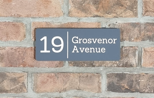 Acrylic House Sign - Rectangle