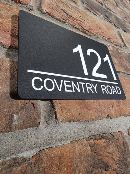 Acrylic House Sign - Rectangle