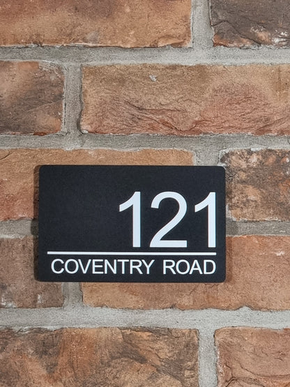 Acrylic House Sign - Rectangle