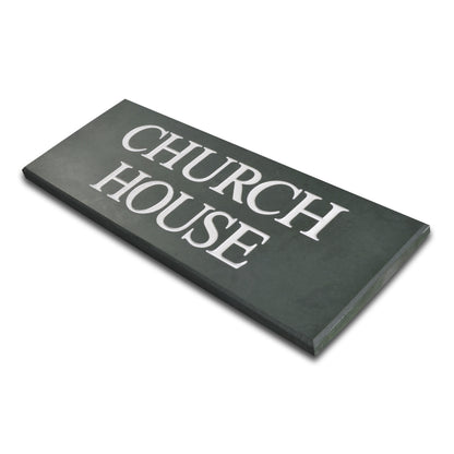 Smooth Slate House Sign