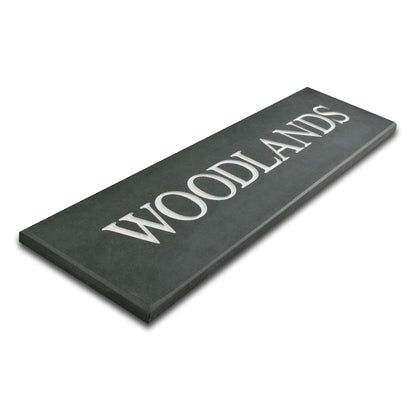 Smooth Slate House Sign