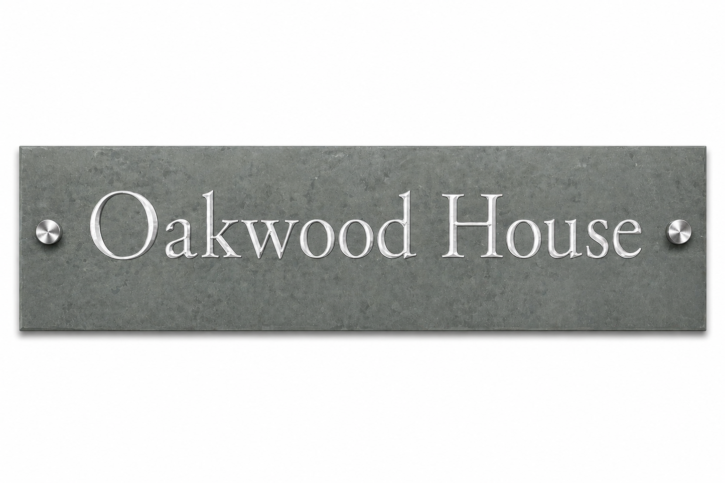 Smooth Slate House Sign