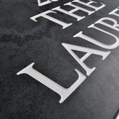 Smooth Slate House Sign