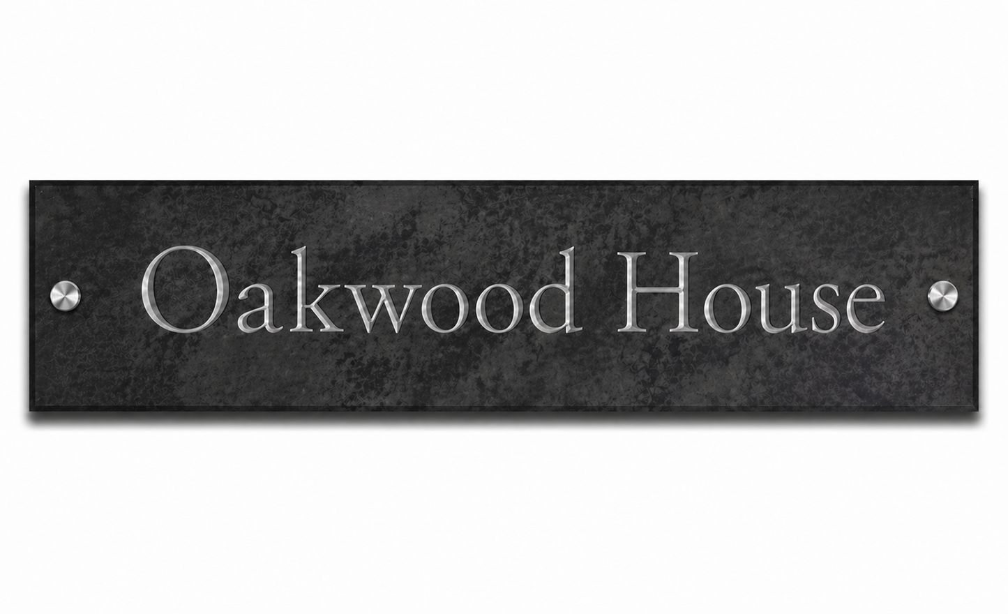 Smooth Slate House Sign