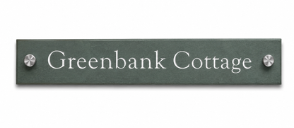 Smooth Slate House Sign