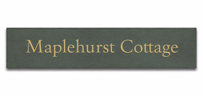 Smooth Slate House Sign