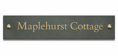 Smooth Slate House Sign