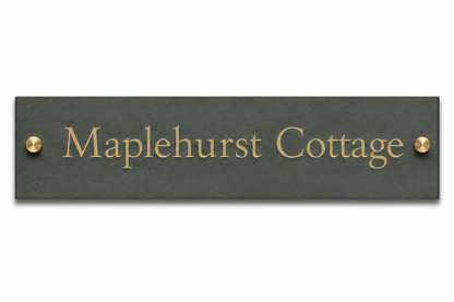 Smooth Slate House Sign