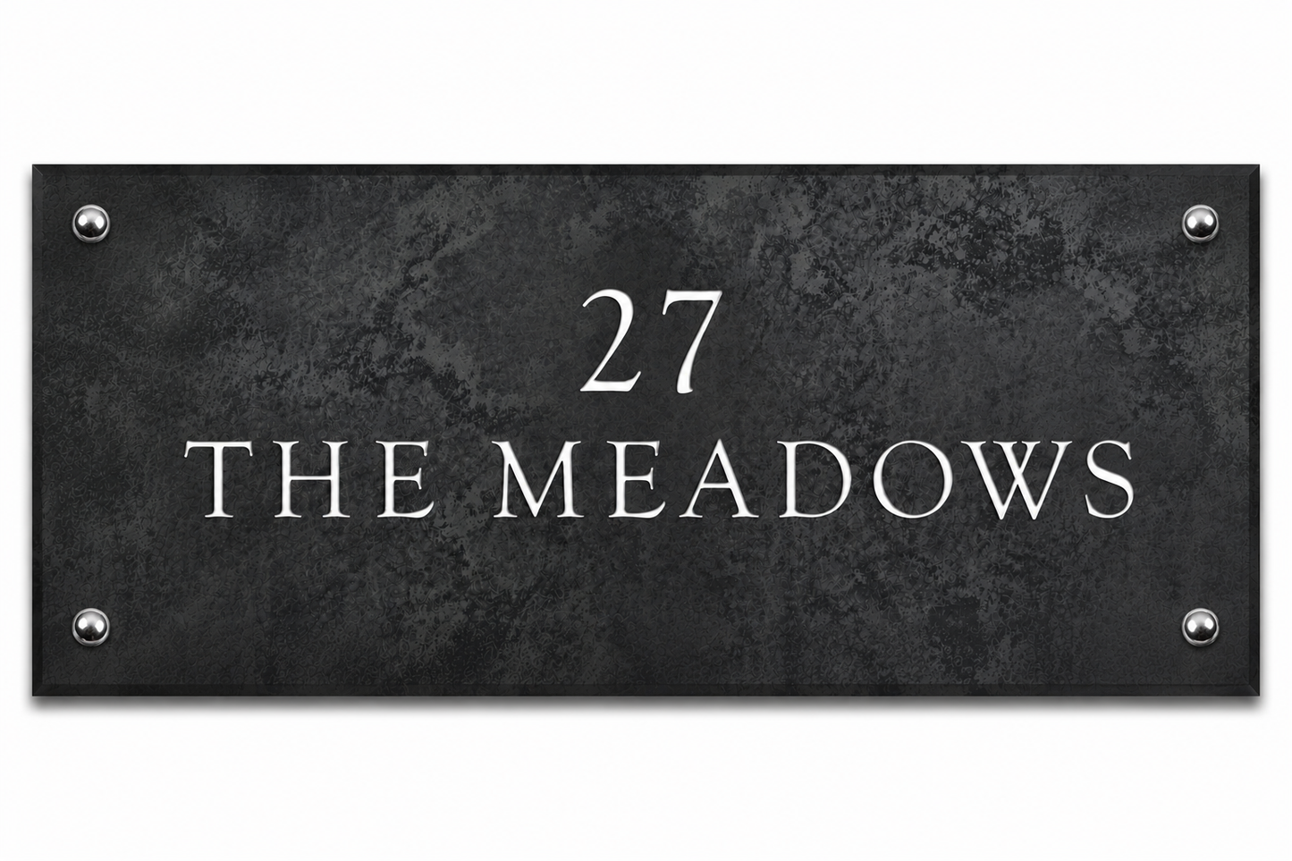 Smooth Slate House Sign