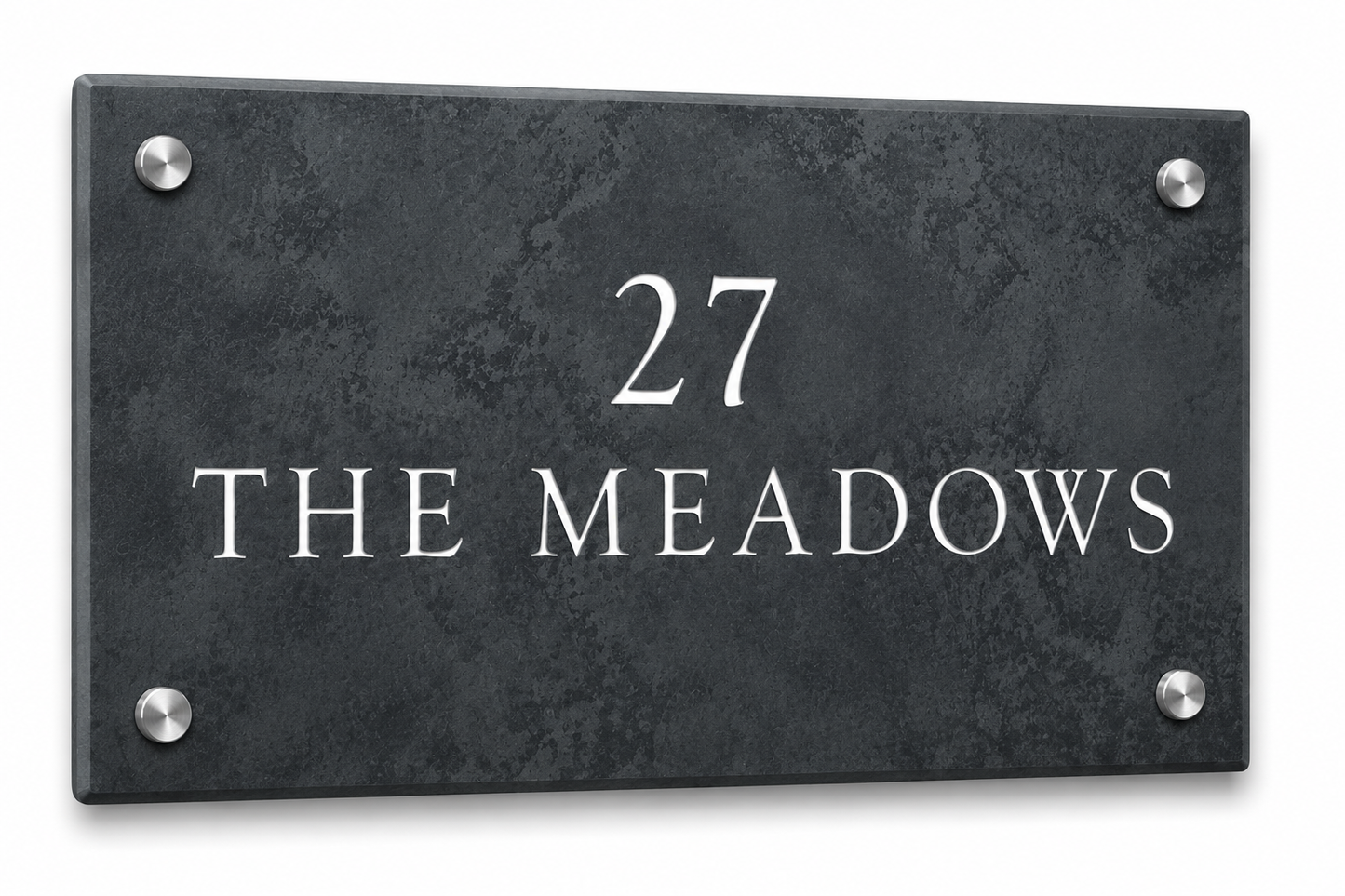 Smooth Slate House Sign