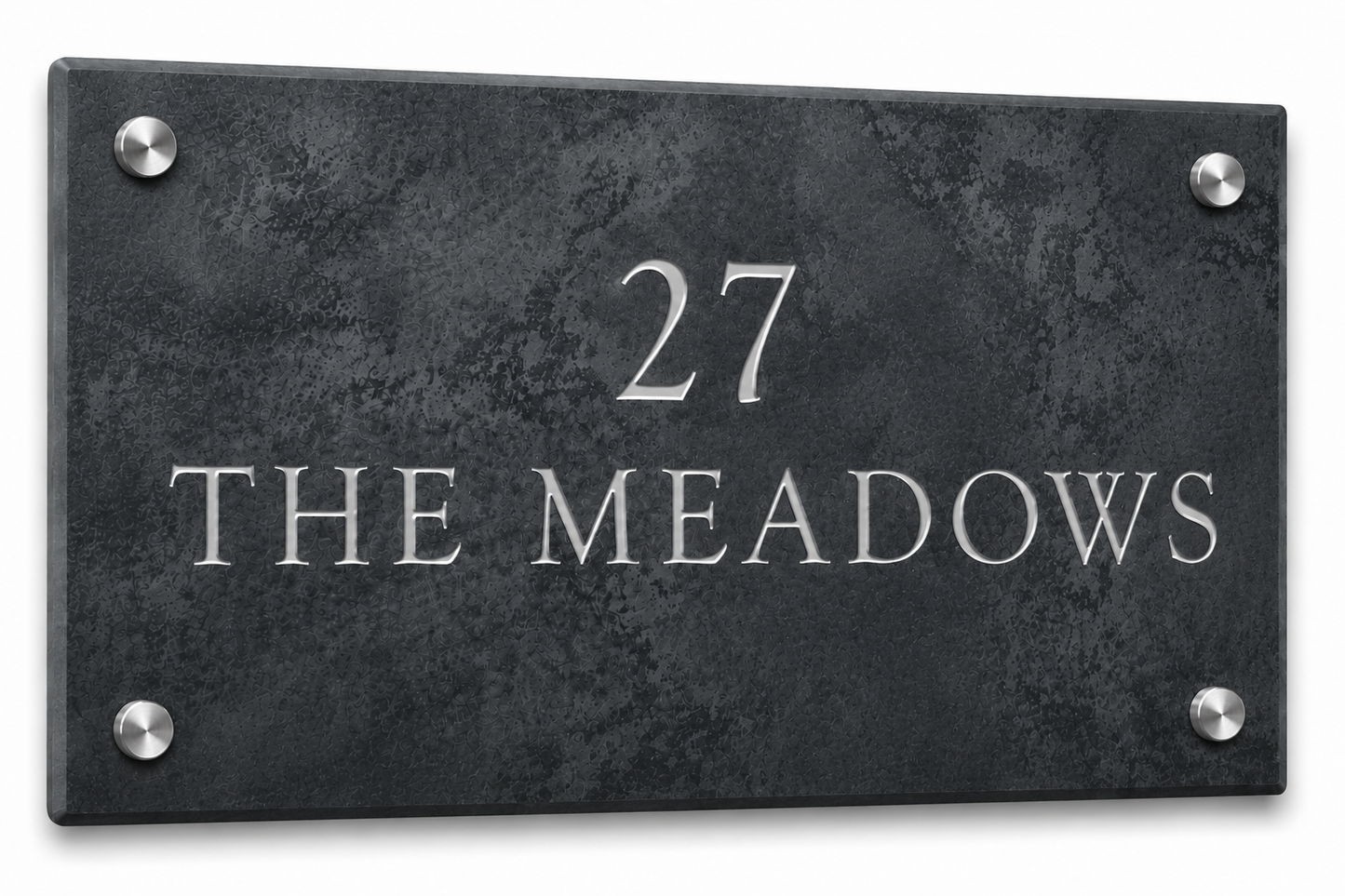 Smooth Slate House Sign