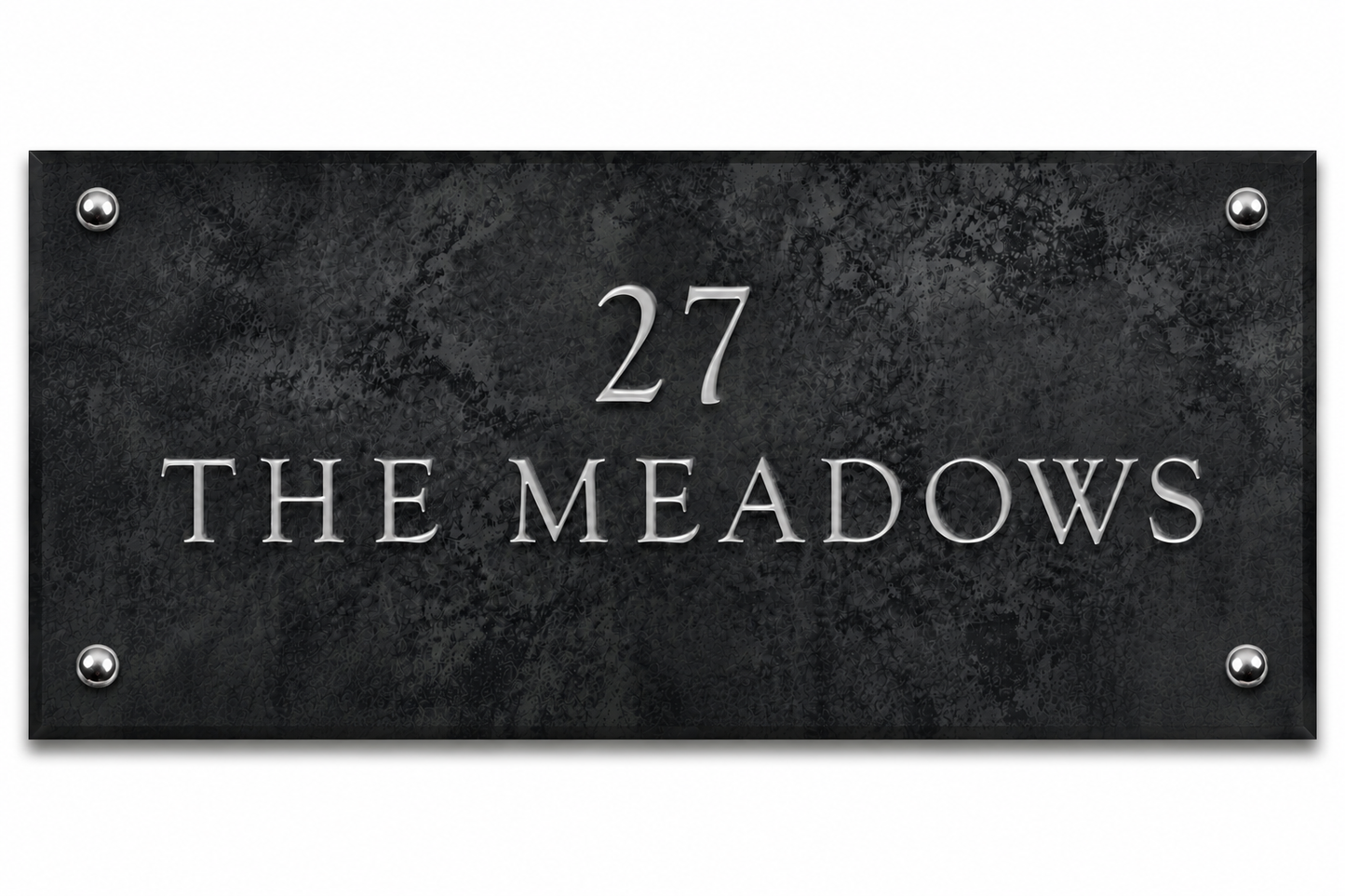 Smooth Slate House Sign