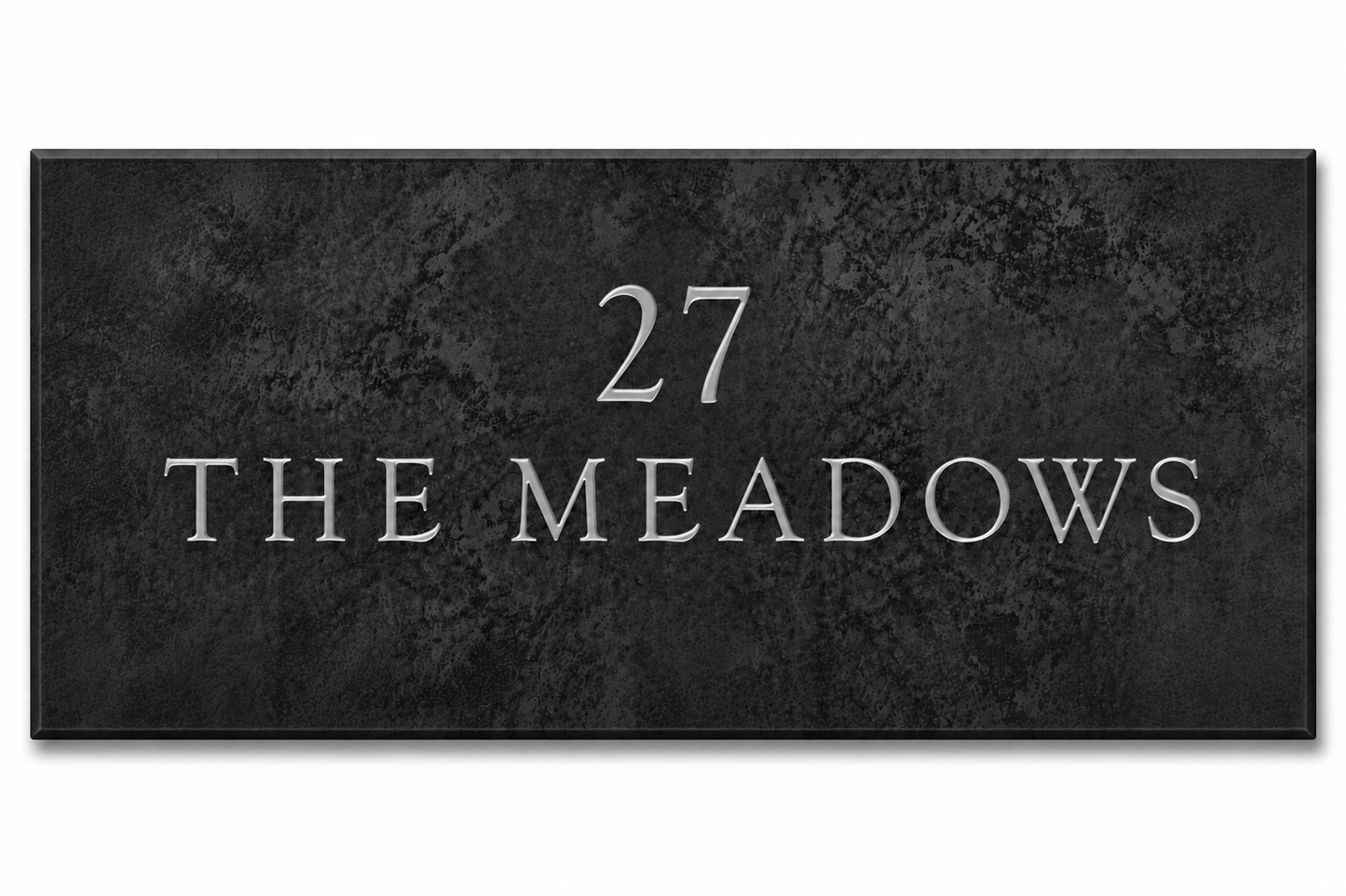 Smooth Slate House Sign