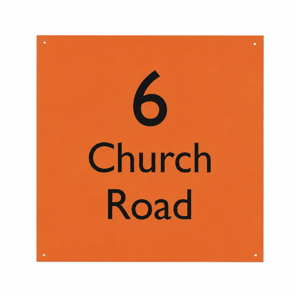 Acrylic House Sign - Square