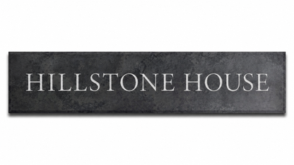 Smooth Slate House Sign