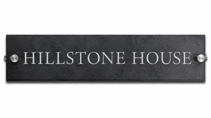 Smooth Slate House Sign
