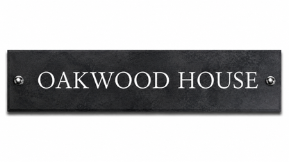 Smooth Slate House Sign