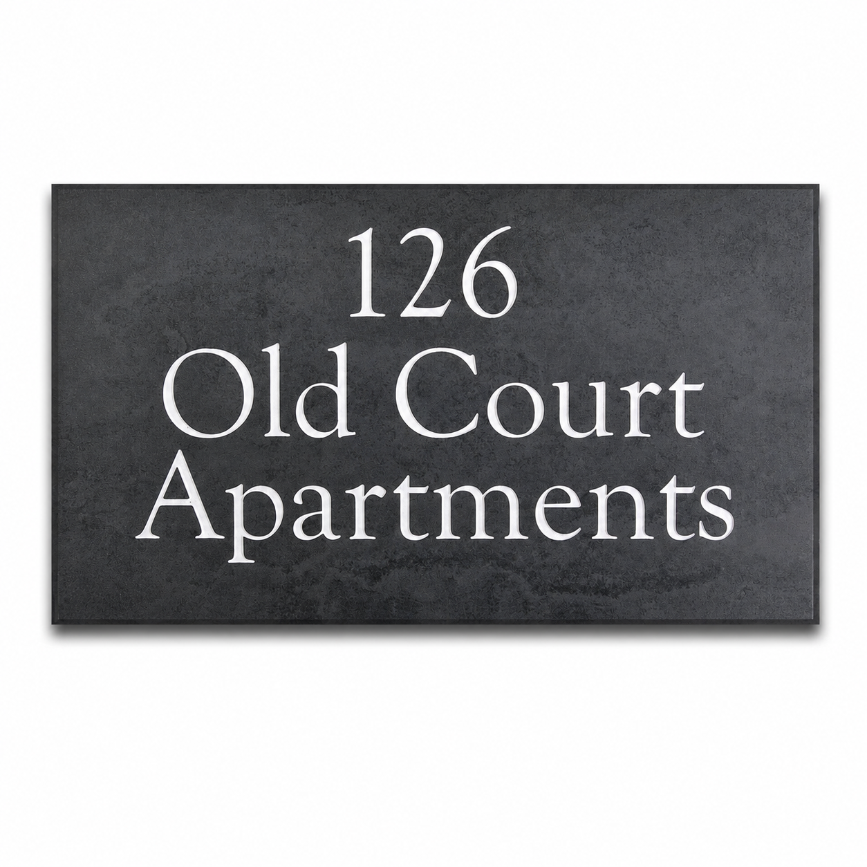 Smooth Slate House Sign