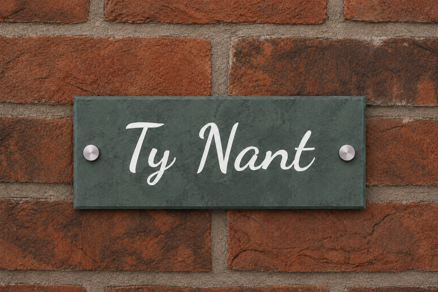 Smooth Slate House Sign