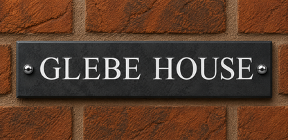 Smooth Slate House Sign