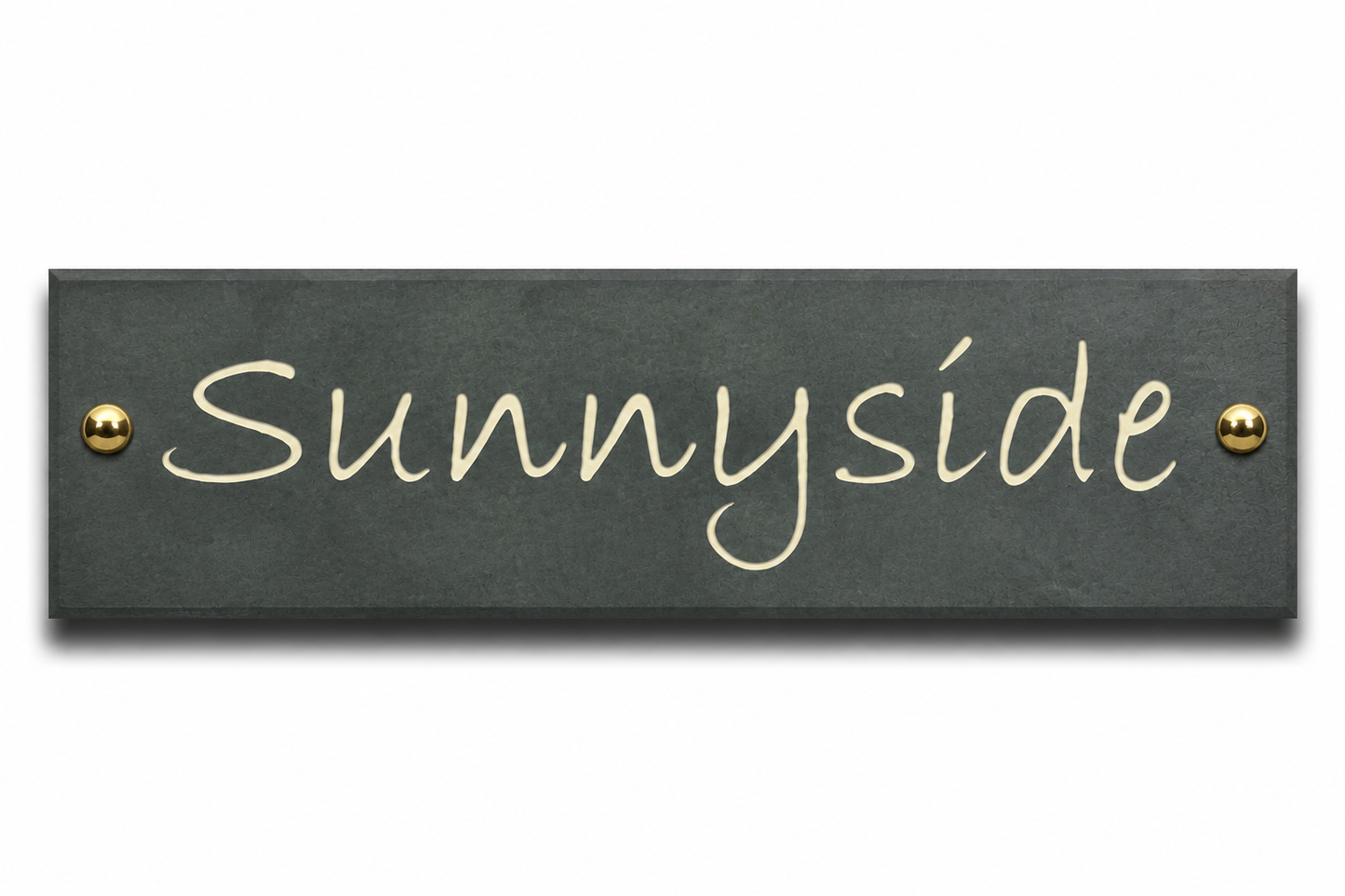 Smooth Slate House Sign