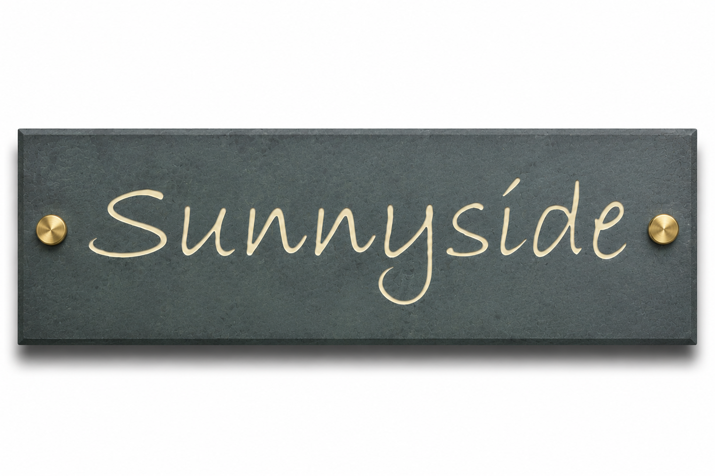 Smooth Slate House Sign