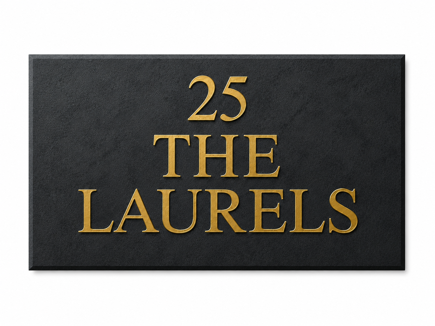 Smooth Slate House Sign