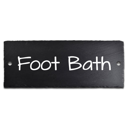 Rustic Slate House Sign