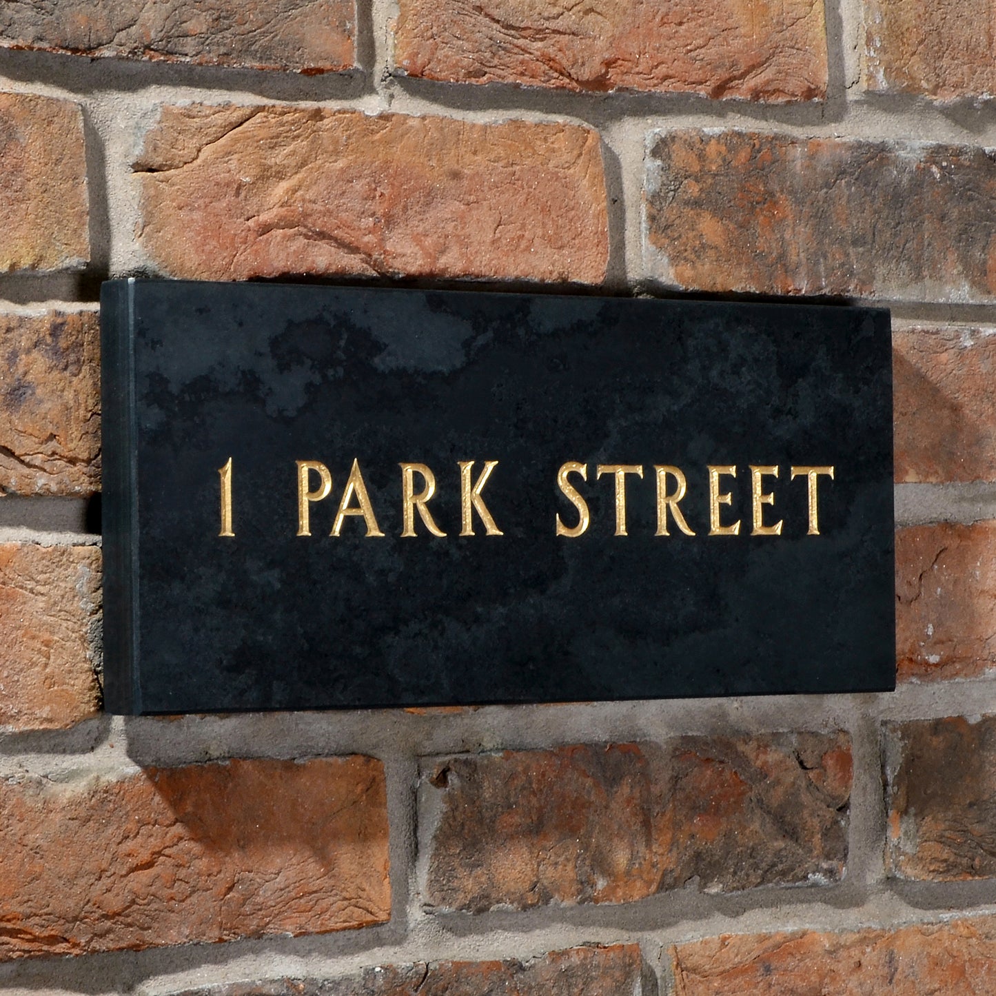 Premium Smooth Slate House Sign