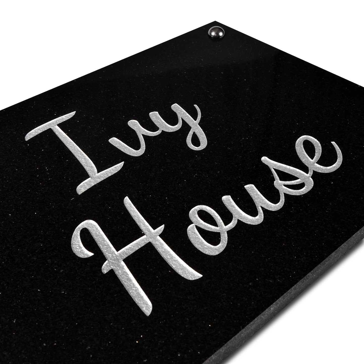Granite House Sign Sandblasted and Painted Background