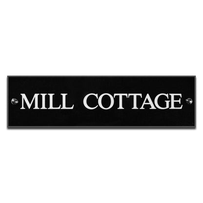 Granite House Sign Sandblasted and Painted Background