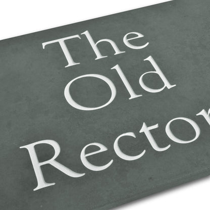 Smooth Slate House Sign