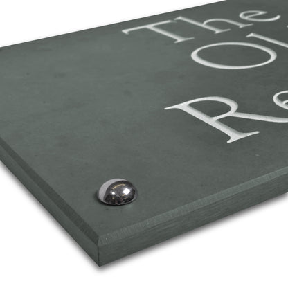 Smooth Slate House Sign