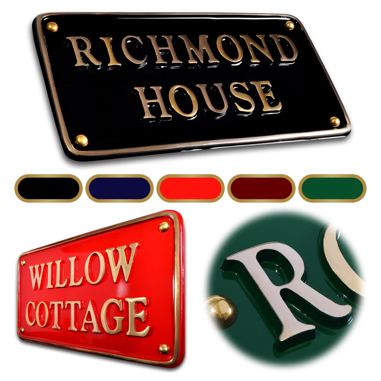 Rectangle House Sign