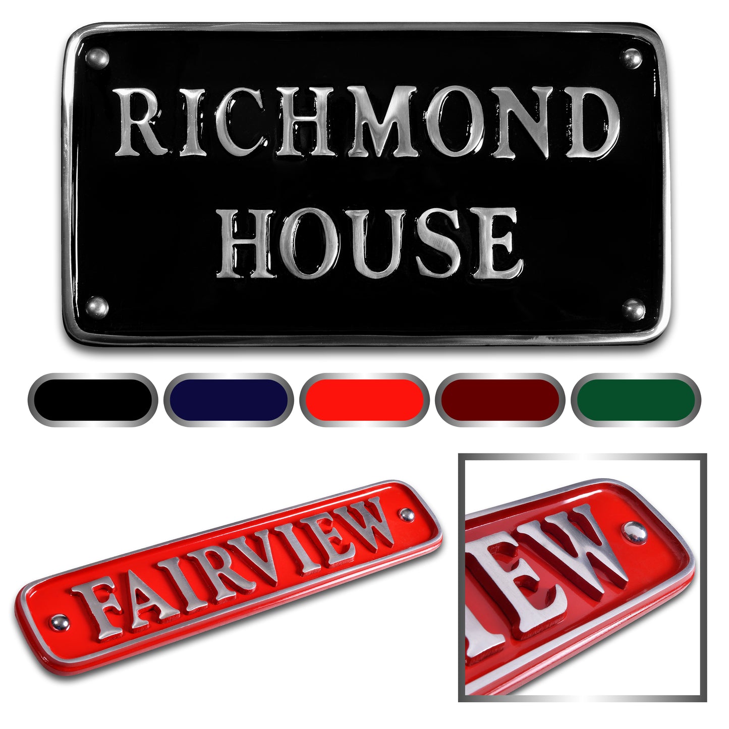 Rectangle House Sign