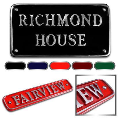 Rectangle House Sign