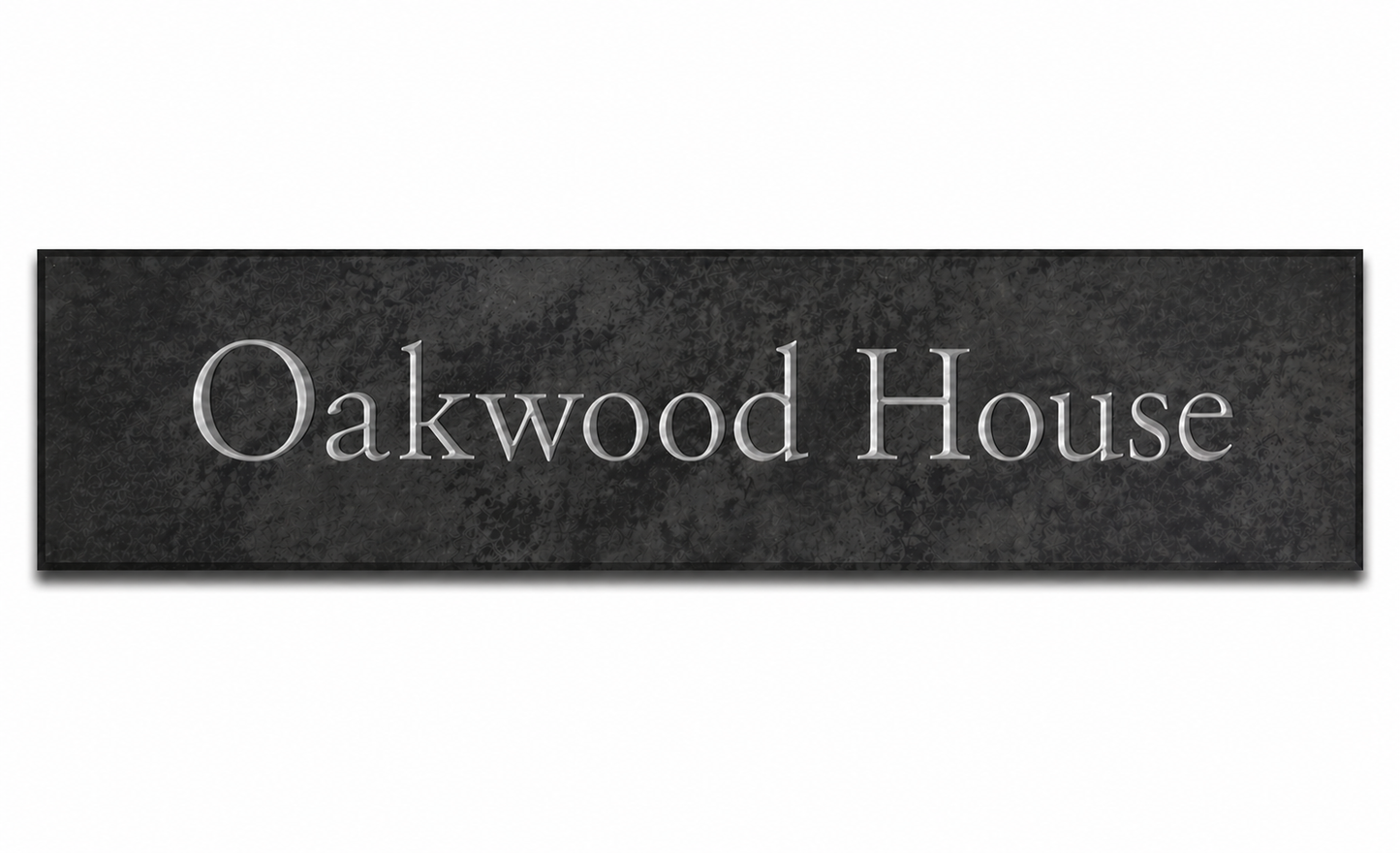 Smooth Slate House Sign