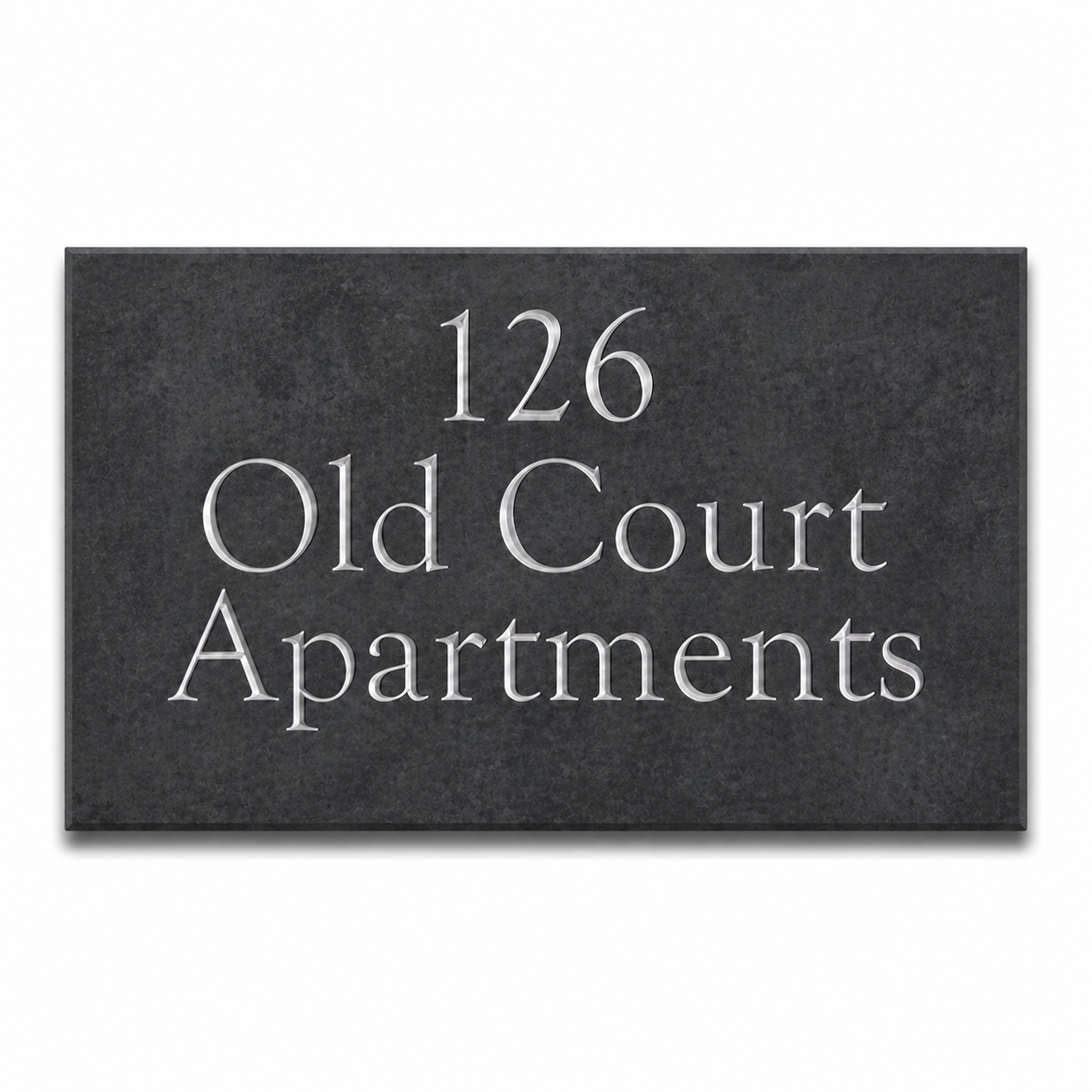 Smooth Slate House Sign