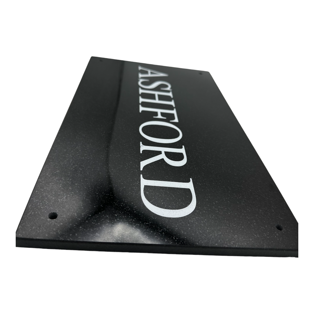 Granite House Sign in Black